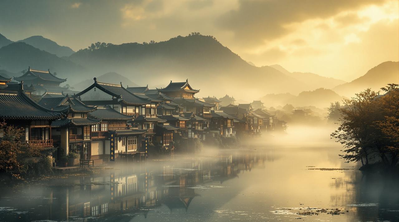 烟雨江南